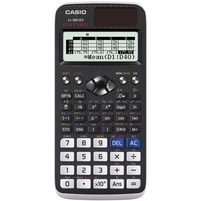 Casio Fx-991EX 卡西歐 工程計算機 統計學