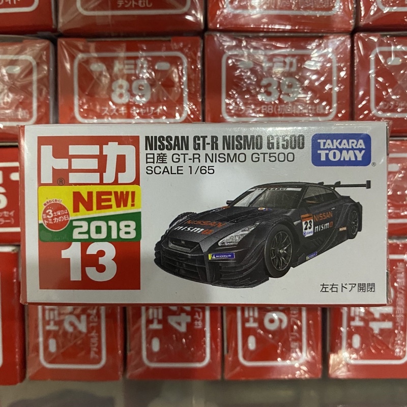 TOMICA 13 Nissan GT-R Nismo GT500  2018 新車貼 全新