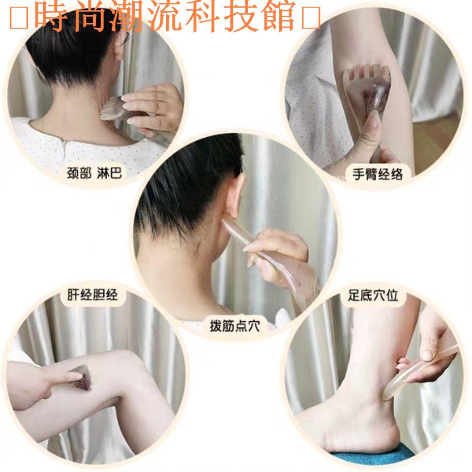 頭皮按摩爪子頭部按摩器頭皮按摩梳頭部spa按摩全身按摩爪八爪五爪五爪頭皮按摩撓癢癢器抓頭撥筋棒