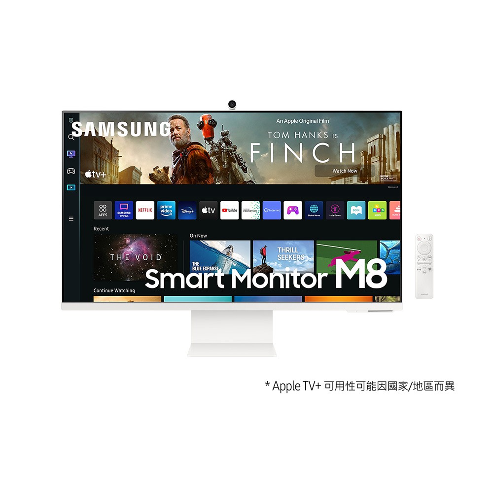 SAMSUNG三星 32吋 M8 LS32BM801UCXZW 智慧聯網螢幕-象牙白 現貨 廠商直送