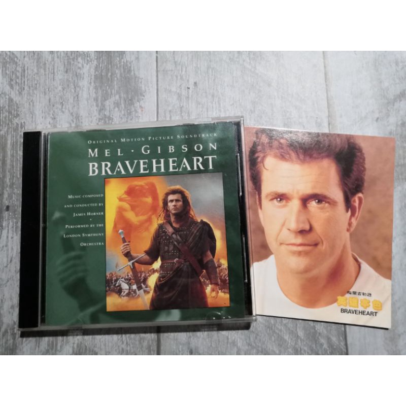 【春嬌二手西洋CD】Mel Gibson 梅爾吉勃遜之英雄本色 電影原聲帶(附6張書卡) 1006