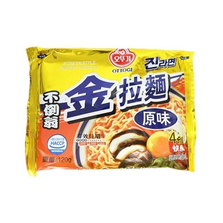 韓國不倒翁金拉麵原味(120g)(效期:2025/10/09)市39元特價29元