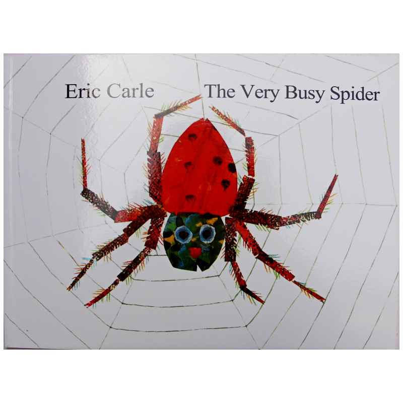 英文繪本the Very Busy Spider好忙的小蜘蛛吳敏蘭廖彩杏書單艾瑞卡爾eric Carle啟蒙英語圖書 蝦皮購物