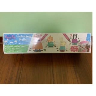 (大野狼書展) 全新 Peppa Pig: Colouring Rolls (著色畫軸)