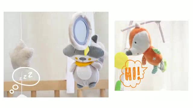 KONIG KIDS發條款免電池-嬰兒床鈴音樂旋轉床鈴 安撫玩具音樂鈴搖鈴 雪倫小舖
