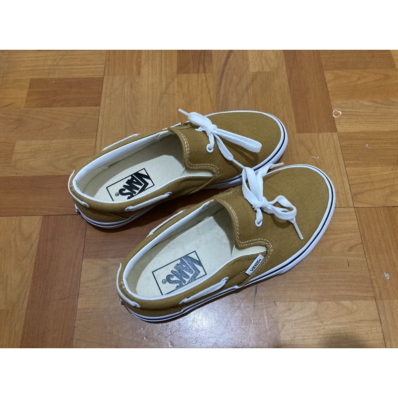 Vans V198CF 土黃 帆船鞋 布鞋 休閒鞋