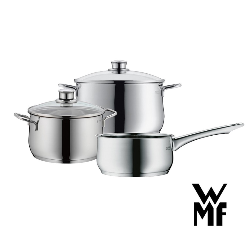 [全新］WMF 鍋具三件組 燉鍋 大小鍋 單手鍋