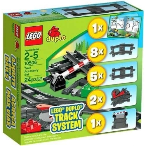 LEGO 樂高 10506 二手 有書有盒無缺得寶 火車軌道組 可搭配10507 10508
