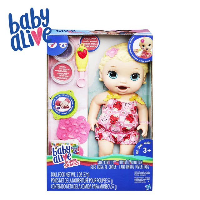 淘氣寶貝吃點心娃娃 Hasbro 孩之寶  Baby Alive 正版公司貨