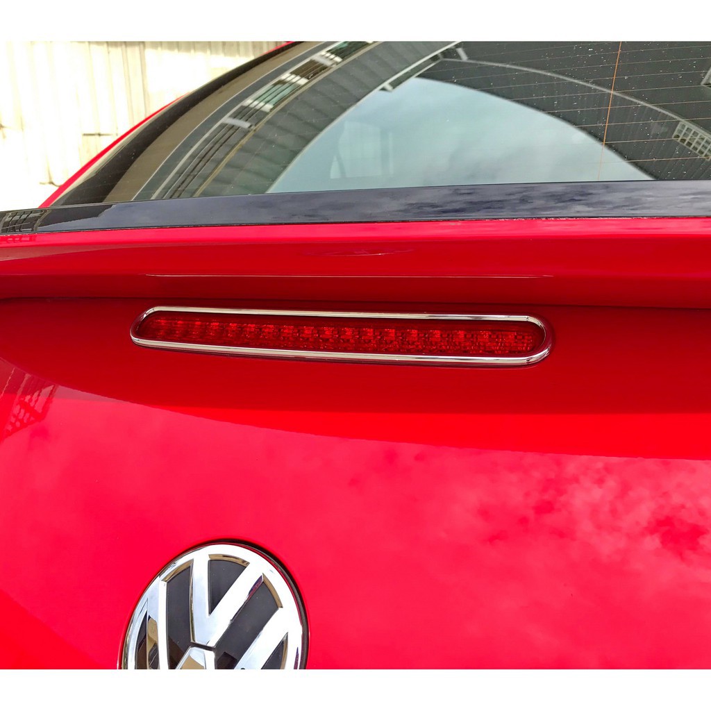 VW 福斯 Beetle 金龜車 4代 2012~on 改裝 鍍鉻銀 尾門 煞車燈框 後門 煞車燈飾框