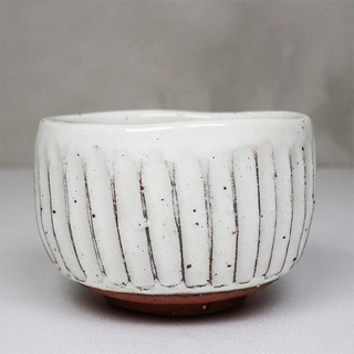 美濃燒 粉引 抹茶杯 日本陶瓷 陶杯 福介商店