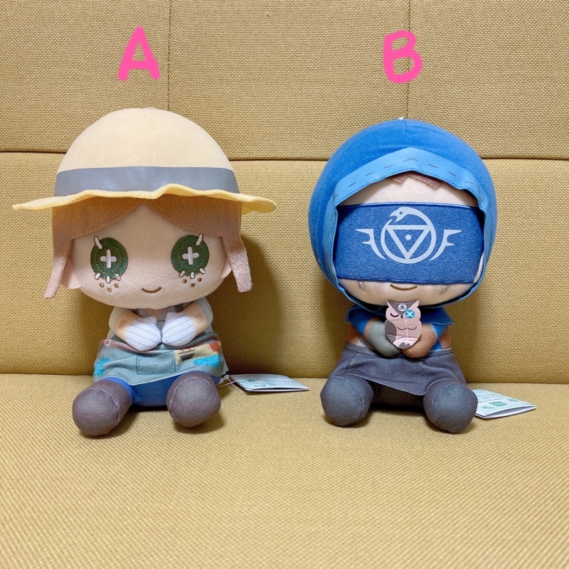 日本景品 全新 正版 日版 日本娃娃機 第五人格 園丁 庭師 占卜師 白黑無常 宿傘之魂 范無咎 禮物 玩偶 娃娃