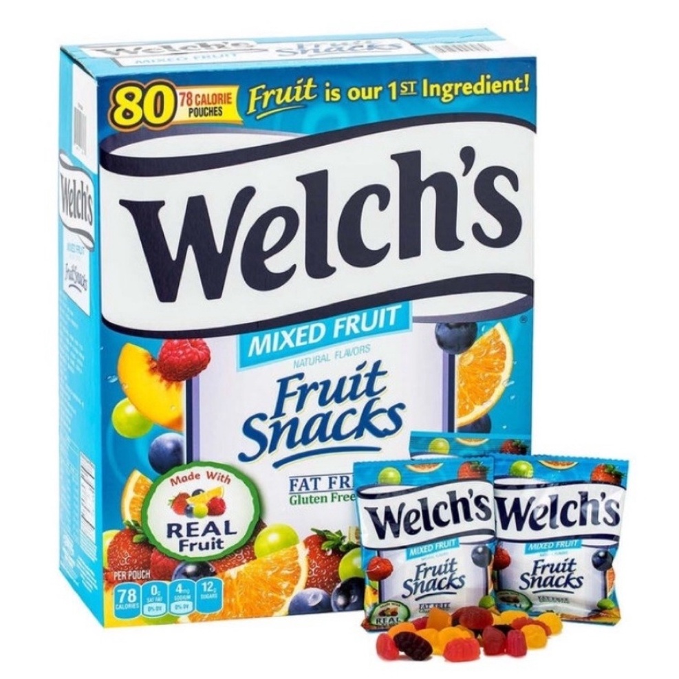 (現貨 好市多costco)免運 24h快速出貨 可刷卡 Welch's 果汁軟糖 25公克 軟糖 QQ軟糖 糖果