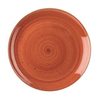 英國CHURCHiLL-點藏系列-彩橘色 28cm 圓形副餐盤