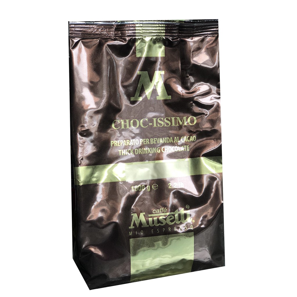 超商取貨限5包MUSETTI 義大利極品巧克力粉   濃可可粉 含糖 1kg裝