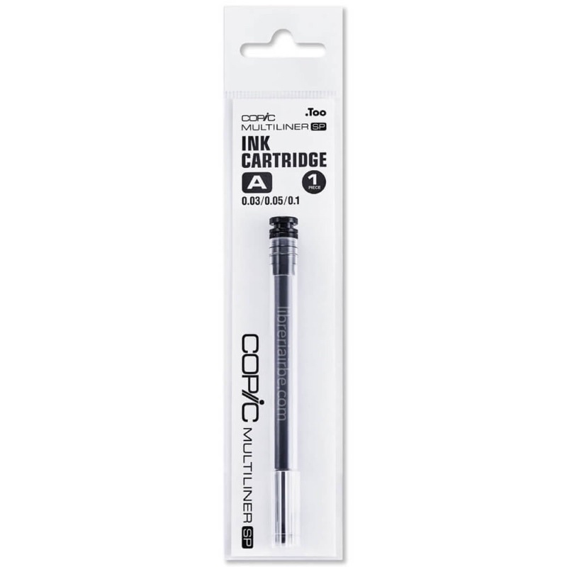 Copic日本 Multiliner SP 鋁管代針筆補充墨水 黑色