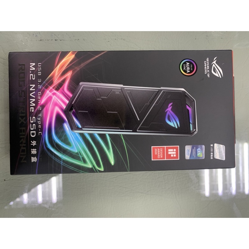 華碩 ASUS ROG Strix Arion M.2 NVMe SSD 外接盒