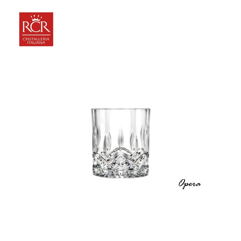 義大利RCR OPERA系列威士忌杯 300ml無鉛水晶玻璃水杯 烈酒杯 洋酒杯 KAYEN