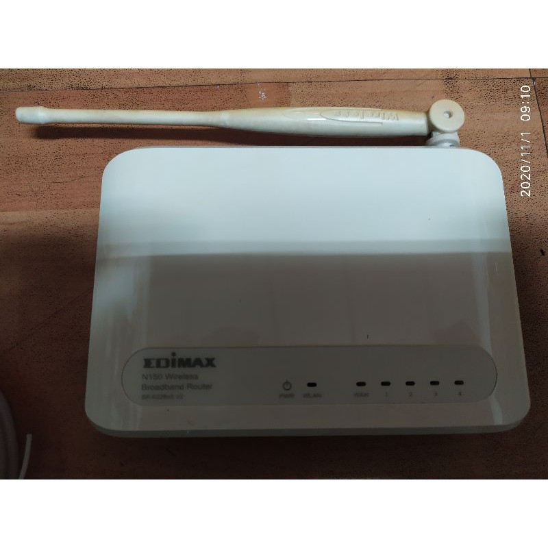 EDIMAX訊舟路由器=WiFi分享器/有線網路接口阜四個/二手良品/160元