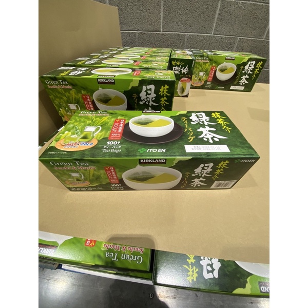★風雨交加★ costco代購 Kirkland Signature 科克蘭 日本綠茶包 1.5公克 X 100入