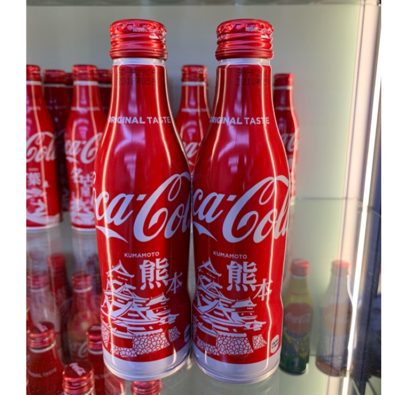 日本可口可樂 熊本城市鋁瓶