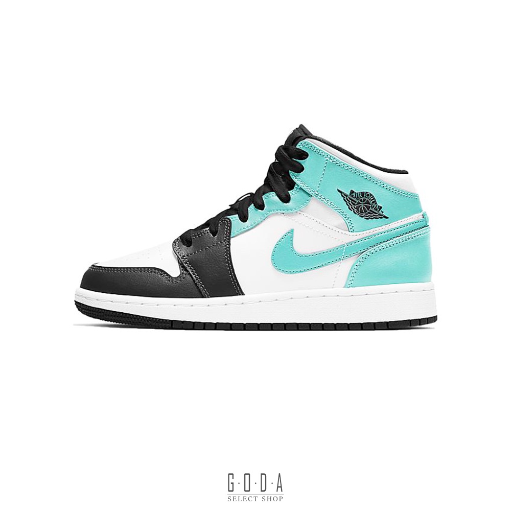 【AIR JORDAN 1 MID TIFFANY GS】湖水綠｜一代 女鞋 554725-132 GODA 夠搭