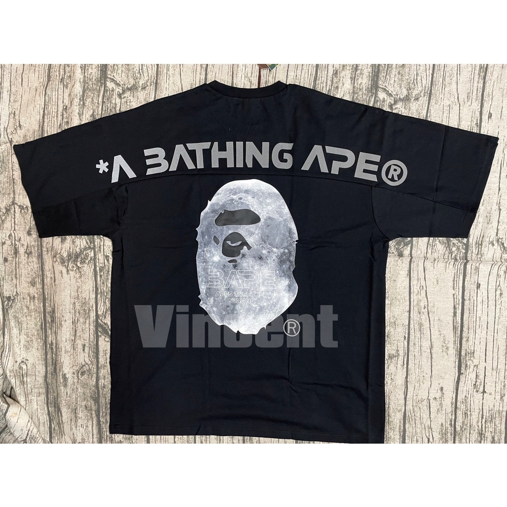 全新 現貨 中秋節限定 反光材質BAPE APE HEAD MOON COLLECTION