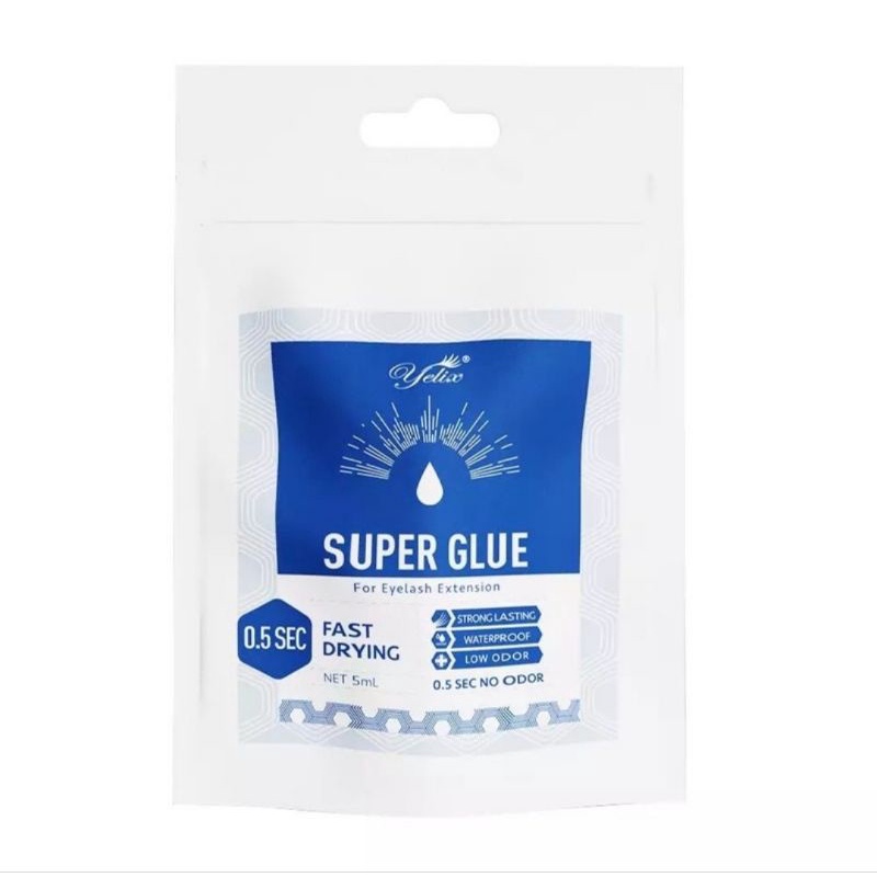 Super GLUE 0.5 秒 YELIX SUPER GLUE 快乾超強睫毛膠