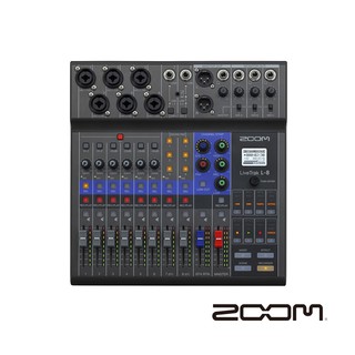 【ZOOM】LiveTrak L-8 混音器 錄音介面 (公司貨)