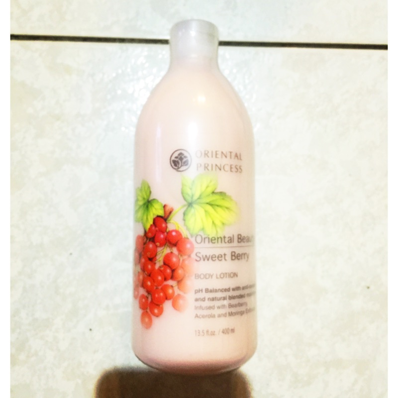 ORIENTAL PRINCESS 東方公主 泰國美體小舖 甜莓去角質身體乳液 sweet berry body lotion