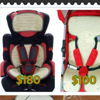💗新手媽咪 嬰幼兒用品 撿便宜💗   全新現貨 亞麻系列涼蓆 安全座椅涼蓆$180