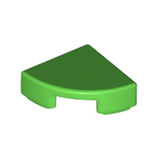 LEGO 6275873 25269 亮綠色 1x1 1/4 圓弧 平滑板 Bright Green