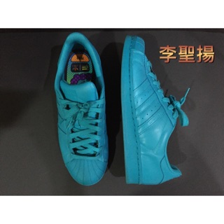 Adidas x pharrell williams 湖水藍