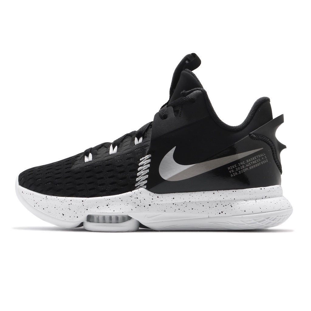 Nike 籃球鞋 LeBron Witness 5 EP 黑 白 男鞋 XDR 子系列【ACS】 CQ9381-002