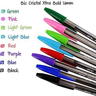 法國 BIC Cristal 1.6mm 中性字原子筆