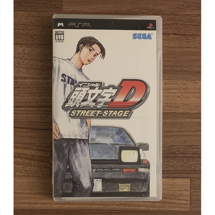 PSP 頭文字D Street Stage 初回版 正版遊戲片 原版光碟 日文版 純日版 日版適用 二手片 SONY