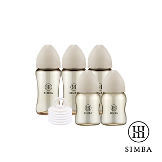 Simba小獅王辛巴NO.1蘊蜜鉑金儲乳瓶套組-新生適用(多色可挑) 2004元