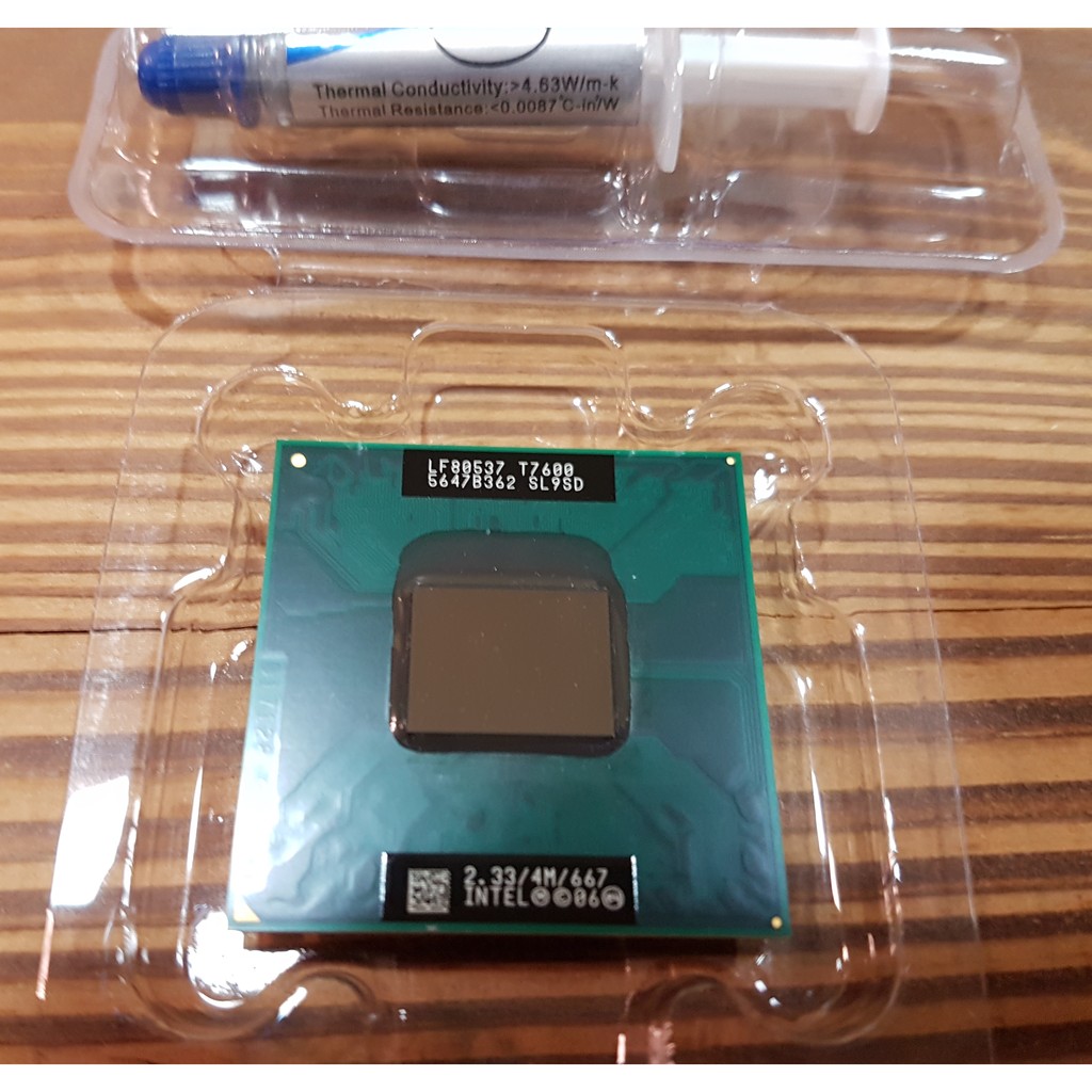 正式版Intel T7600 SL9SD 2.33G/4m 945筆電晶片攻頂 T7400 T7200 T5600可升級