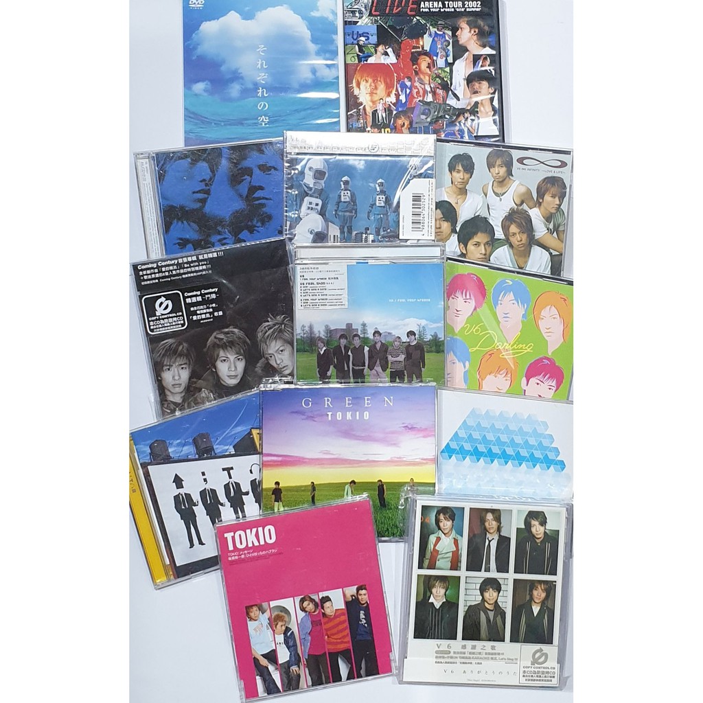 V6 Tokio 專輯cd Vcd Dvd 蝦皮購物