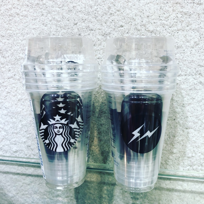 Starbucks x Fragment Design  日本星巴克 藤原浩 塑膠杯