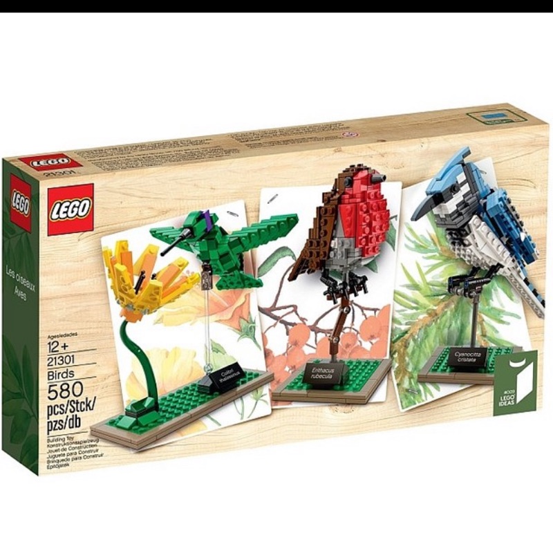 LEGO 21301 絕版idea系列鳥無盒