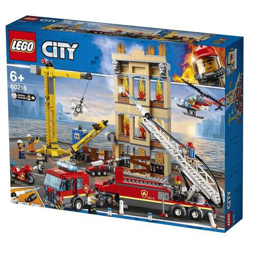 正版公司貨 LEGO 樂高 City系列 LEGO 60216 市區消防隊