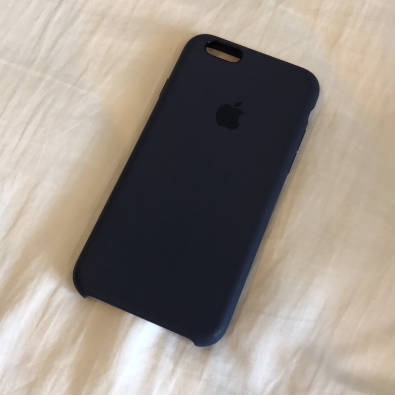 iPhone 6s 原廠矽膠保護套（午夜藍）
