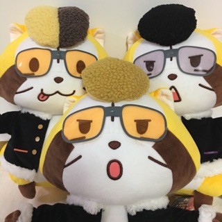 ，s，**日本景品 拉斯卡爾 小浣熊 羅巢華流團 絨毛娃娃 玩偶娃娃
