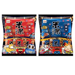 【蝦皮直營特選】萬歲牌 米果綜合果 鹽味/辣味 20gx10包 (部分即期)