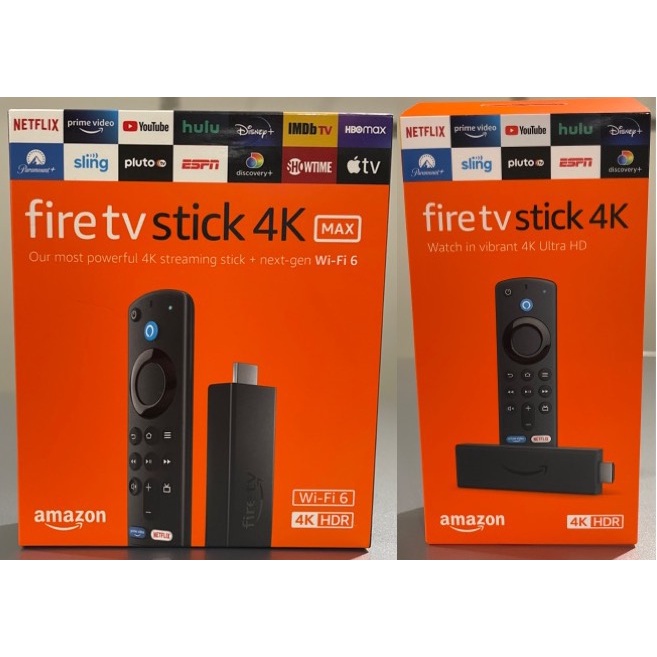 現貨4k Max 全新fire Tv Stick 亞馬遜電視棒可收看disney Netflix Wifi 6 蝦皮購物