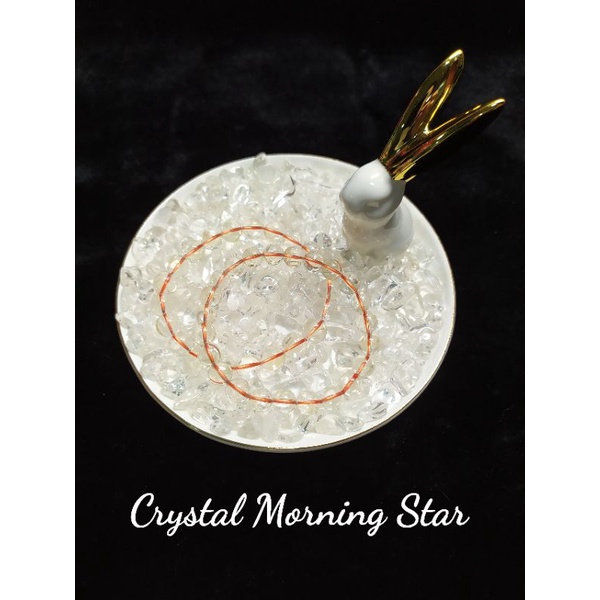 ⭐ Crystal Morning Star ⭐ 高透黃水晶手珠-天然無燒、無加色