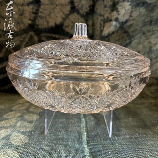 日本製 TOYO 玻璃大碗 大缽 餐具 D61
