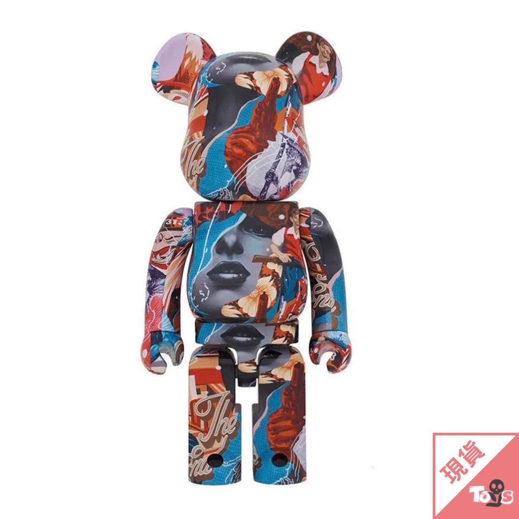 BE@RBRICK 庫柏力克熊 bearbrick 2021展場限定 Tristan Eaton 藝術家 400%