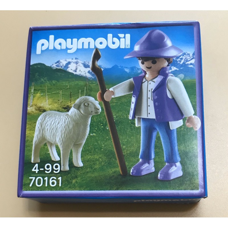 Playmobil 70161 摩比 Milka巧克力聯名 紫色 瑞士限定版 牧羊